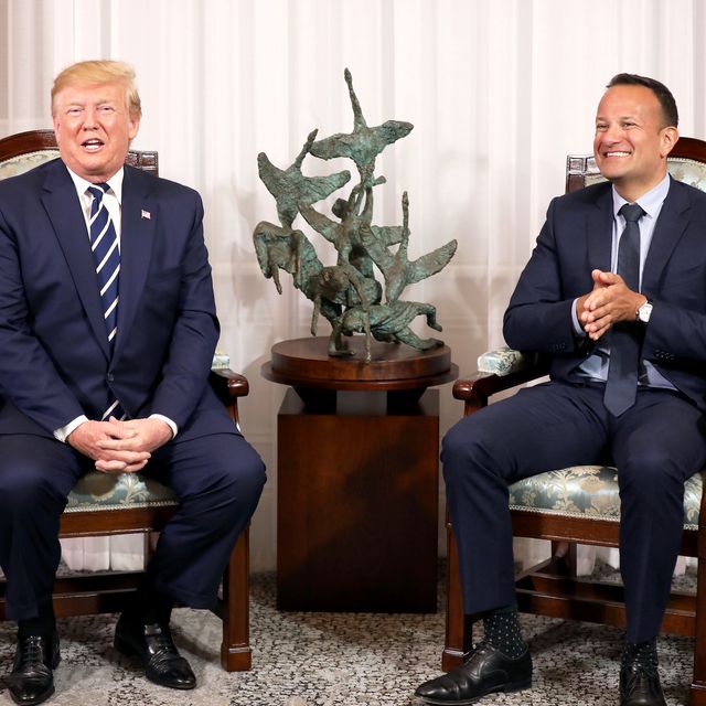 President Trump Arrives In Ireland Following UK State Visit