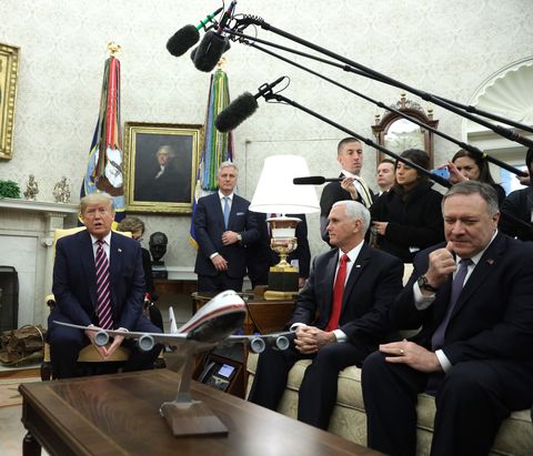 President Trump Meets President Of Paraguay Mario Abdo Benitez At The White House