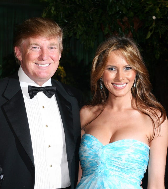 Pictures of Donald Trump and Melania's 2.5 million wedding