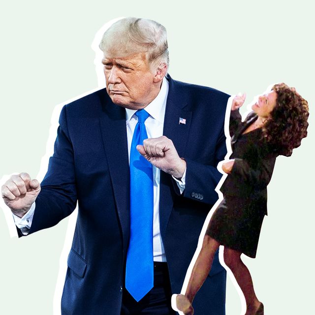 Donald Trump Dancing Meme Explained - Jason Alexander Compares Trump's  Dancing to Elaine on Seinfeld