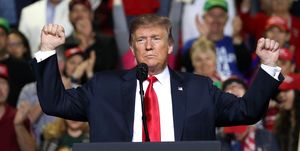 Donald Trump Holds MAGA Rally In El Paso To Discuss Border Security
