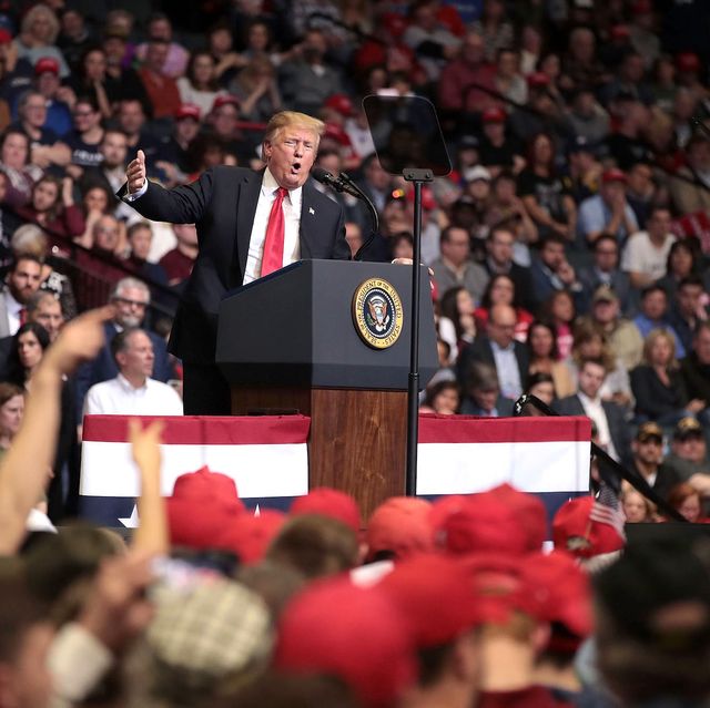 Donald Trump Holds MAGA Rally In Grand Rapids, Michigan