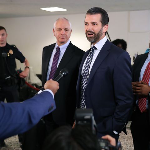 Donald Trump Jr. Appears For Second Senate Intelligence Committee Interview Behind Closed Doors