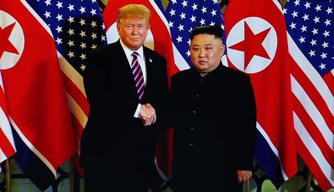 U.S. President Trump And North Korean Leader Kim Jong-un Meet In Hanoi