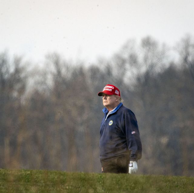 sterling, va   december 13 us president donald trump golfs at trump national golf club on december 13, 2020 in sterling, virginia photo by al dragogetty images