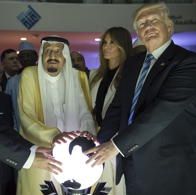 US President Trump in Saudi Arabia