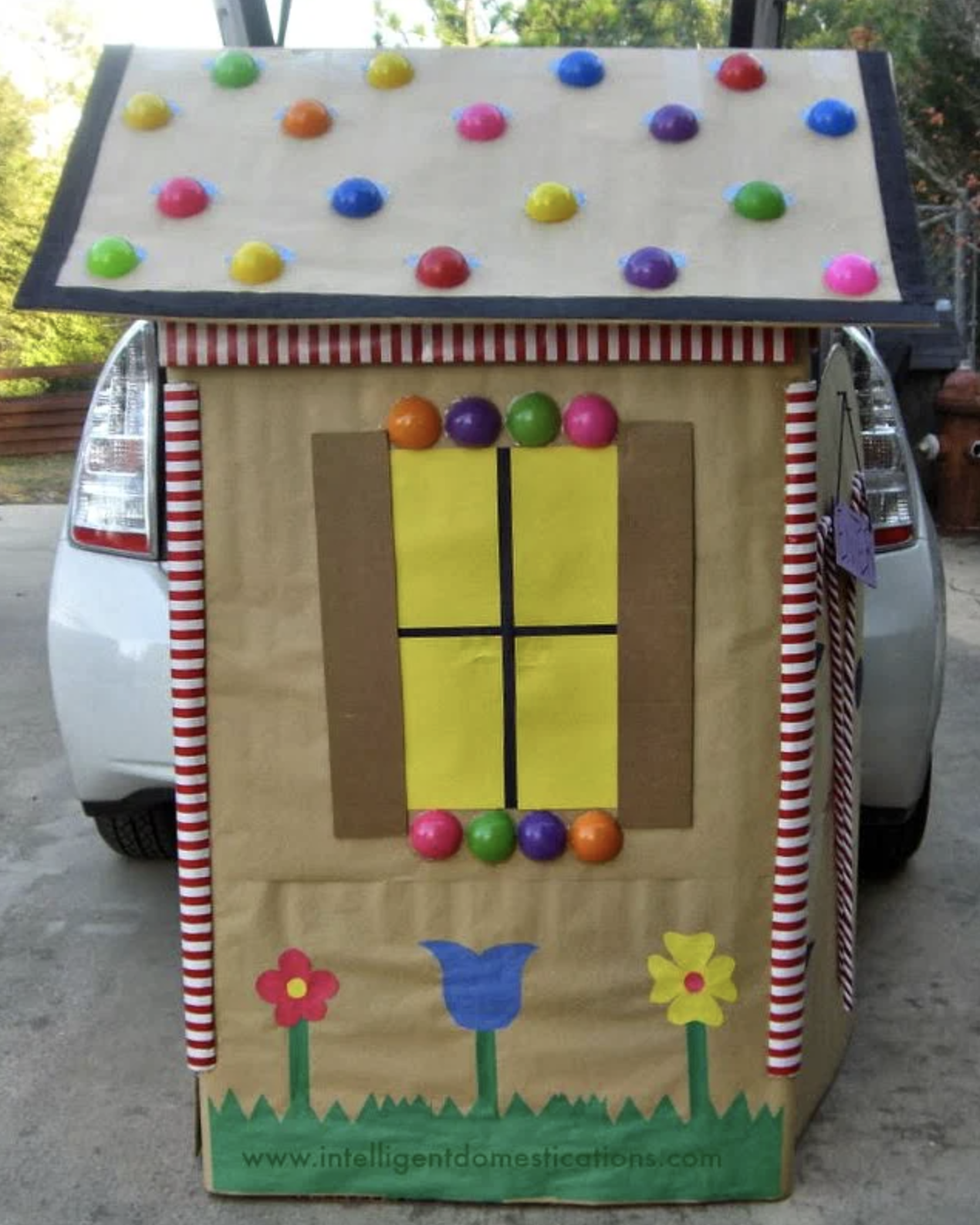 trunk or treat ideas candy cottage