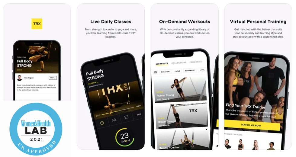 trx training club best fitness apps