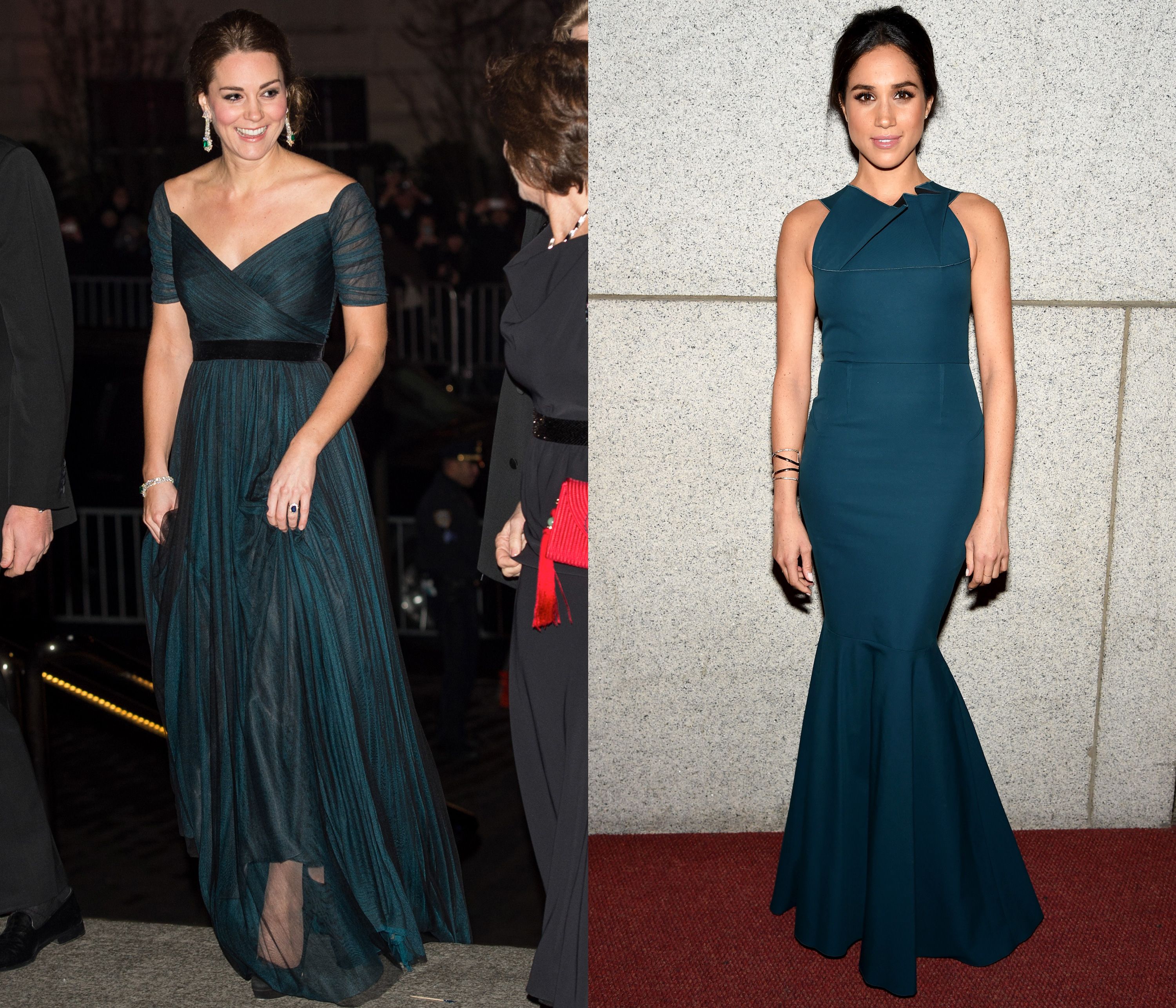 15 Times Meghan Markle and Kate Middleton Dressed Alike Kate