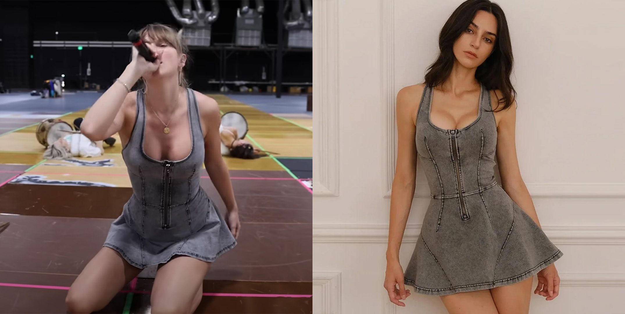 Taylor Swift’s Denim Dress in Her New Music Video Is Going Viral Amongst Swifties