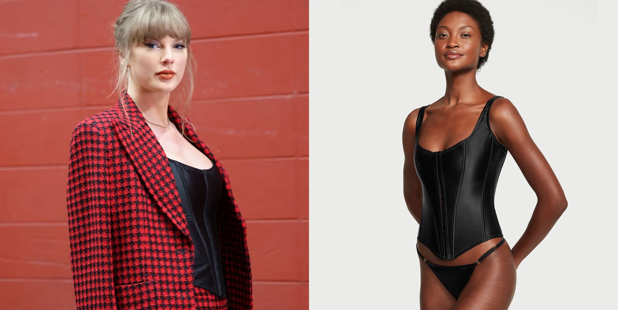 「大人気 新入荷 新品」に該当するファッション通販 Shop Taylor Swift's Exact Corset Top on Cyber Monday Sale 2024 トップス