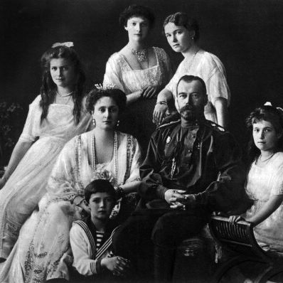 Tsar Nicholas Ii Of Russia With His Family