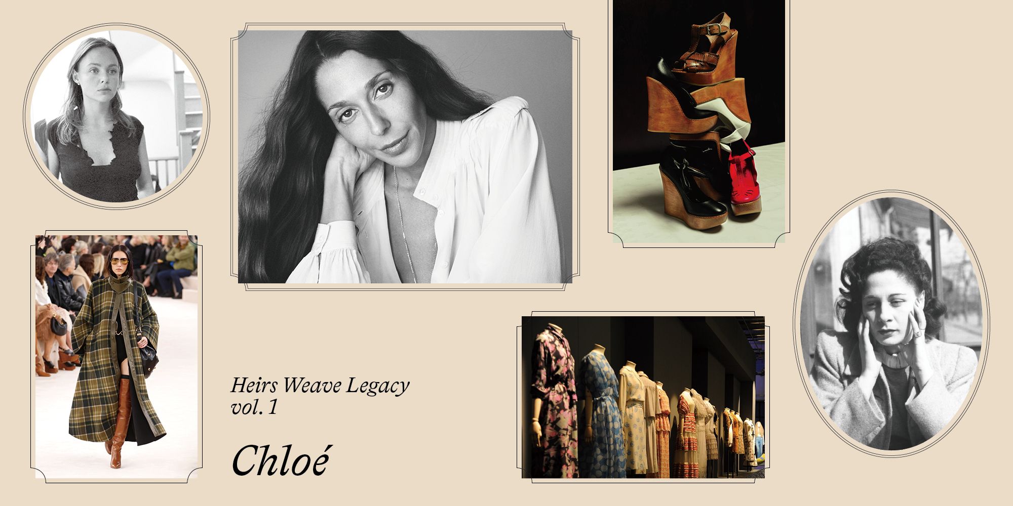 【直営店セール☆シェミナ・カマリ】Chloe(クロエ)ワンピース シェミナ・カマリが作り出すクロエ（Chloé）のモダンガー