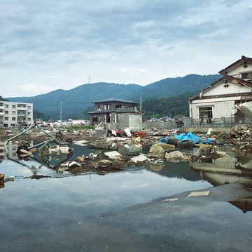 tsunami damage in ayukawahama