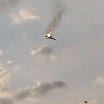 video capture from russian social media of crash of tu 22m on april 19