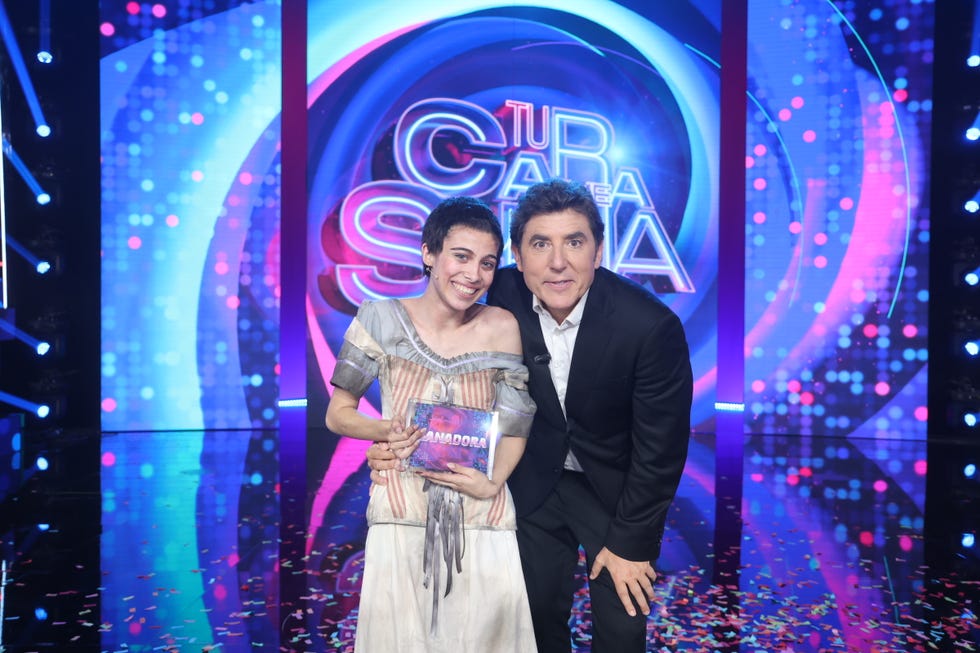 manel fuentes con melani, ganadora de 'tu cara me suena 12'