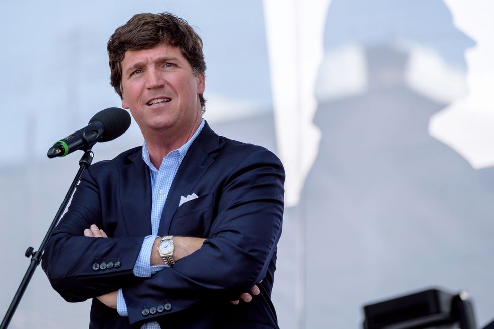conservative festival in hungary features u s tv host tucker carlson