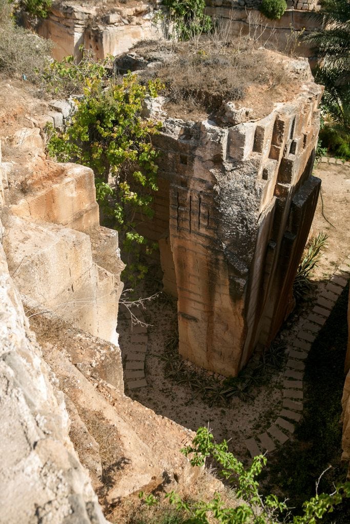 The giardino dell'impossible, a favignana tp grandi giardini Italiani