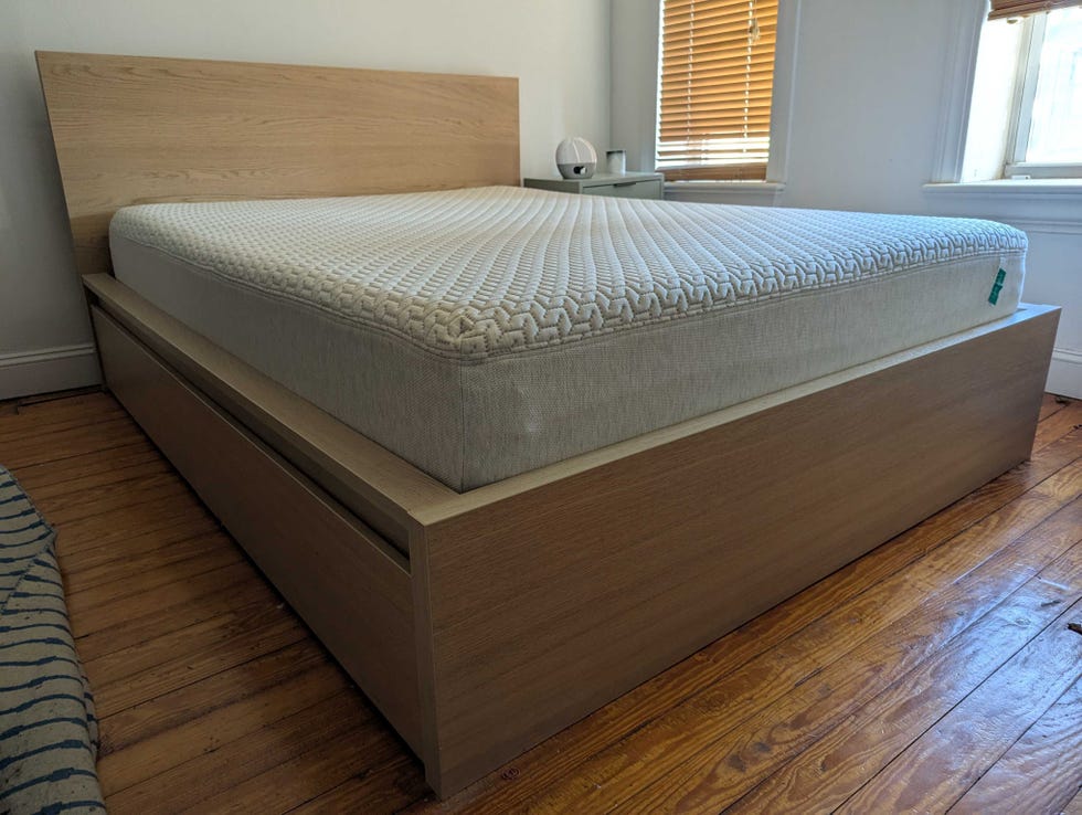 tuft & needle original mattress in a bedroom