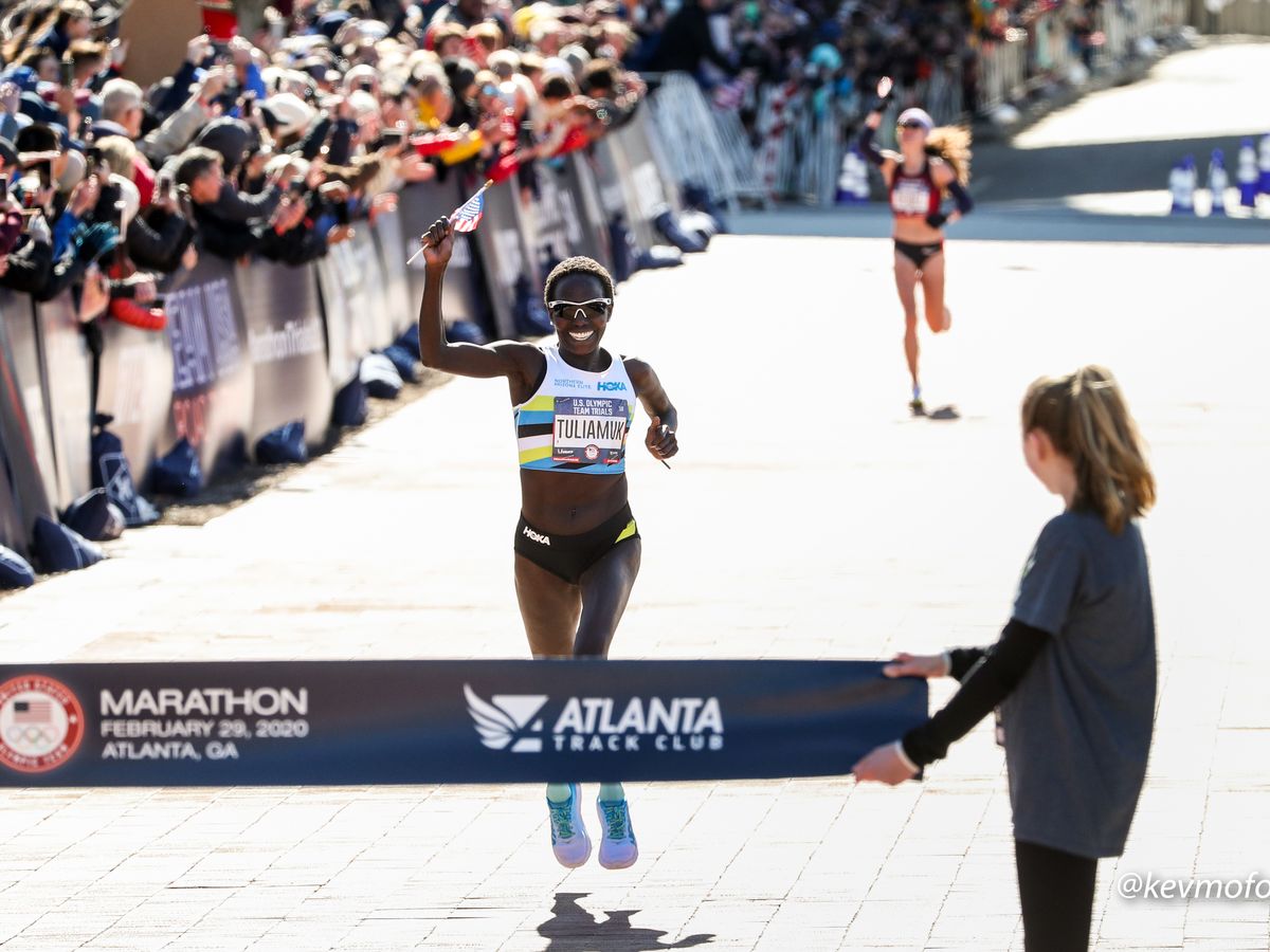 Aliphine Tuliamuk on X: At 36 wks pregnant any running is a bonus