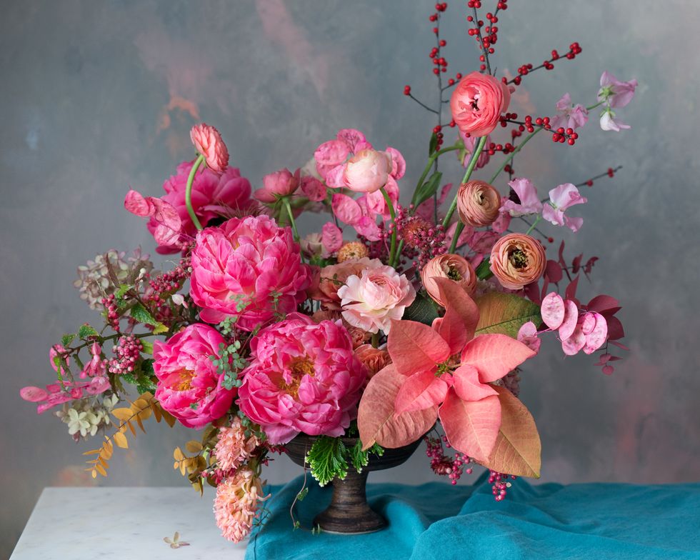 Flower, Flower Arranging, Floristry, Pink, Bouquet, Floral design, Cut flowers, Plant, Still life, Petal, 