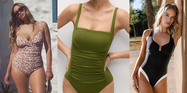 tummy control swimwear
