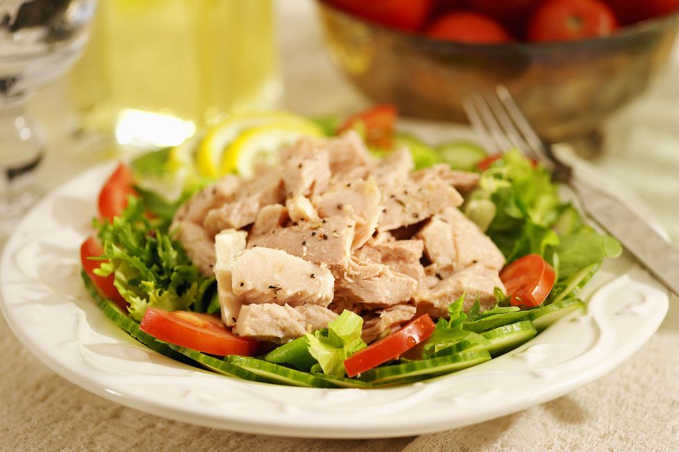 tuna salad testosterone boosting foods