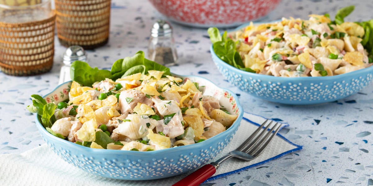 Easy Tuna Pasta Salad Recipe - How to Make Tuna Pasta Salad