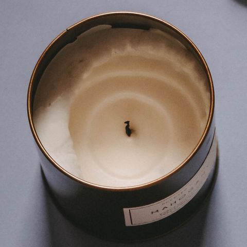tunneling candle