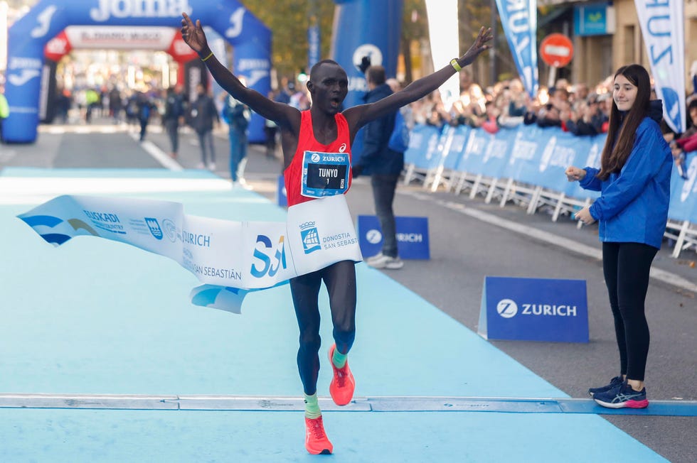 benson tunyo gana la maraton de san sebastian donostia 2023