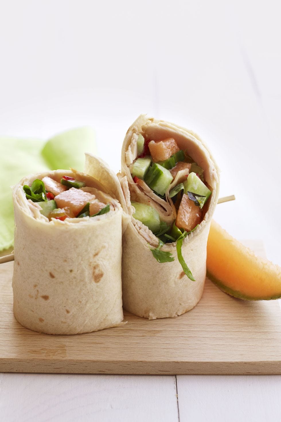 turkey sandwich recipes — turkey and cucumber salad wrap recipe