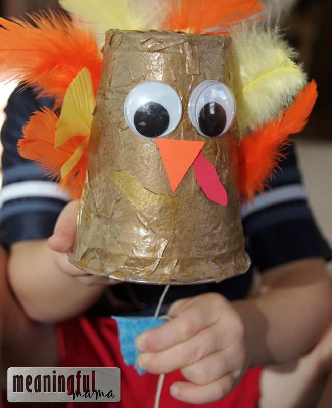 meaningful mama gobbling turkey