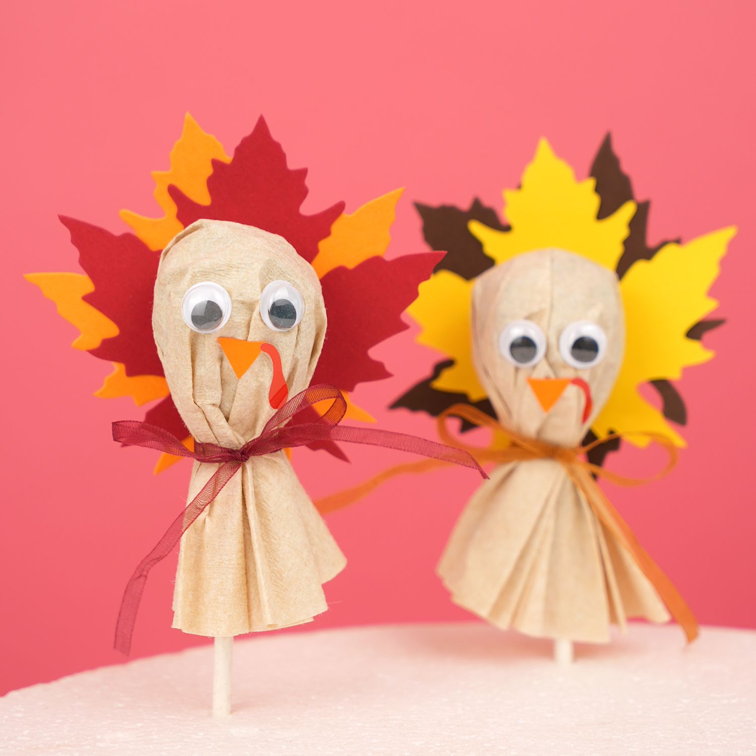 Tissue Paper Turkey Craft - Arty Crafty Kids