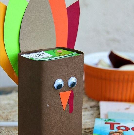 turkey crafts  turkey juice box