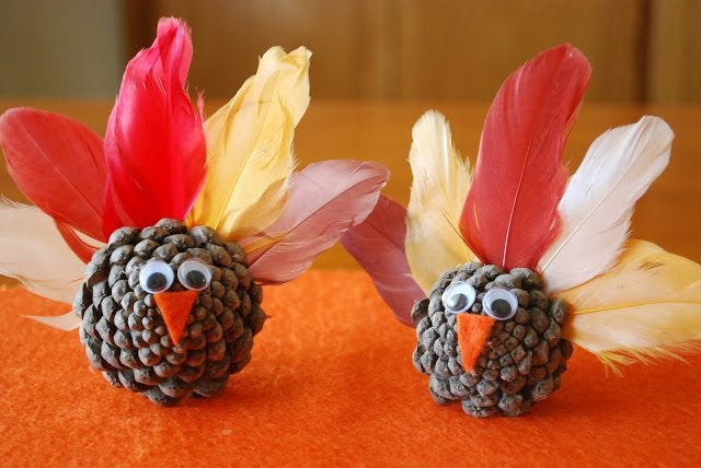 turkey pine cones