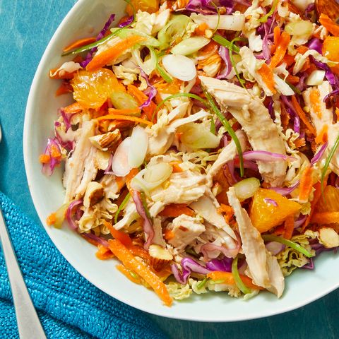 crunchy turkey salad healthy thanksgiving leftovers recipe
