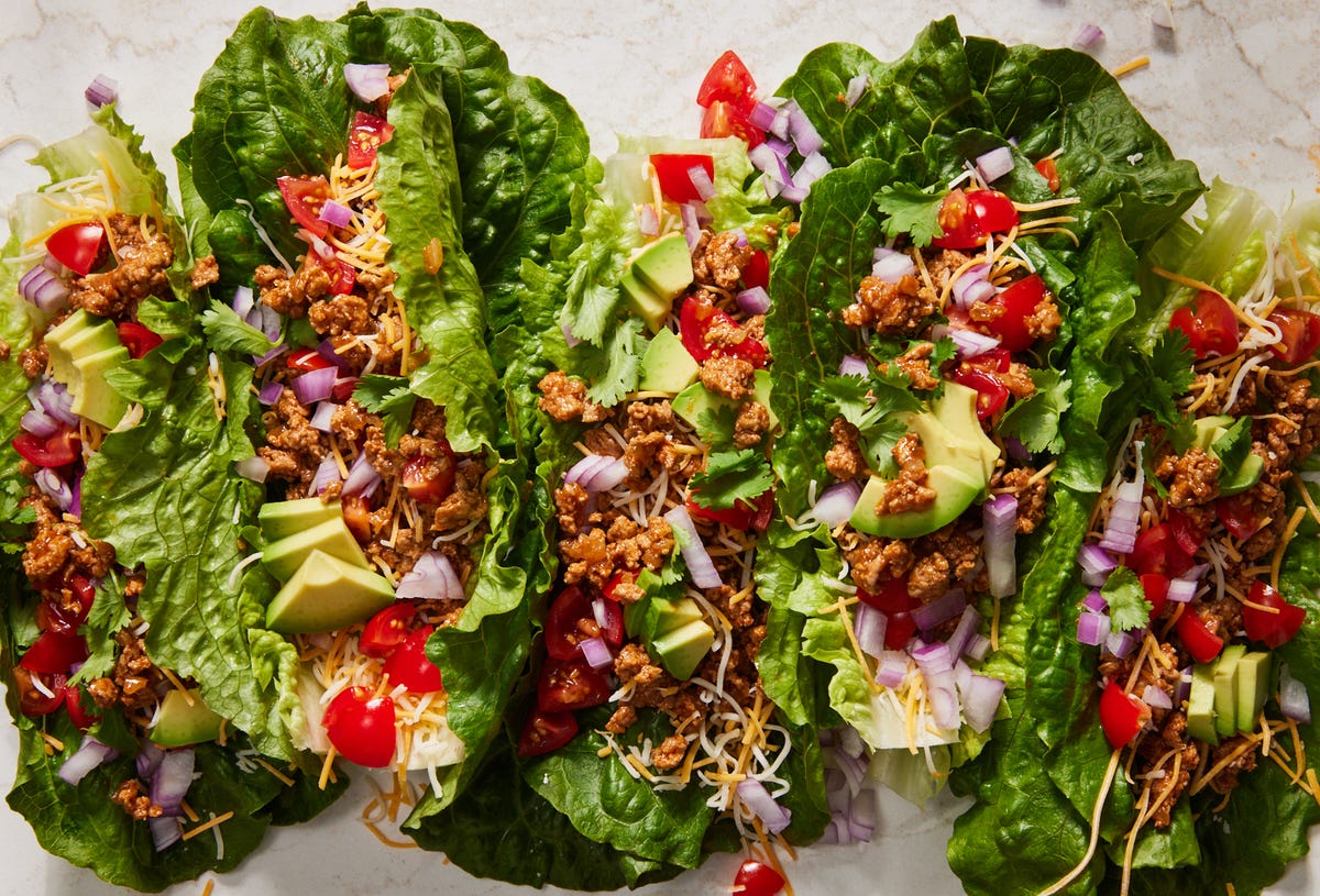 Best Turkey Taco Lettuce Wraps Easy Turkey Taco Lettuce Wraps 8456