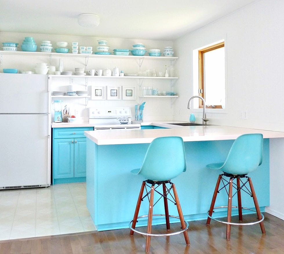 Dans le Lakehouse kitchen after
