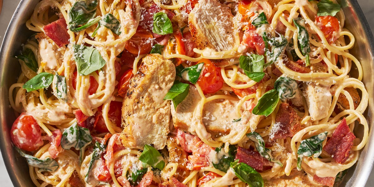 preview for Tuscan Chicken Pasta Upgrades One Of Our Most Popular Weeknight Dinners