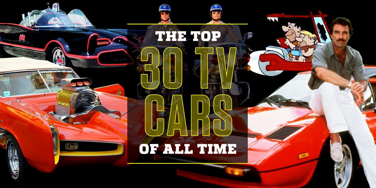 Best TV Cars of All Time | Cars in TV