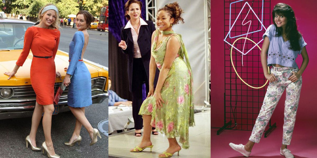 The 30 Most Iconic Outfits From Television Shows — Pop Culture TV Fashion  Through the Years