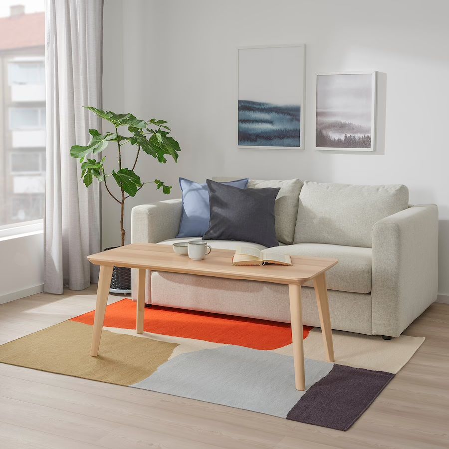 Las cinco alfombras de Ikea que puedes poner en un salón pequeño para  engañar al ojo y que parezca más grande