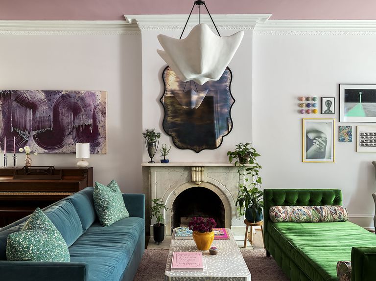 This Super-Colorful Historic Mansion in Philadelphia Is a Mood