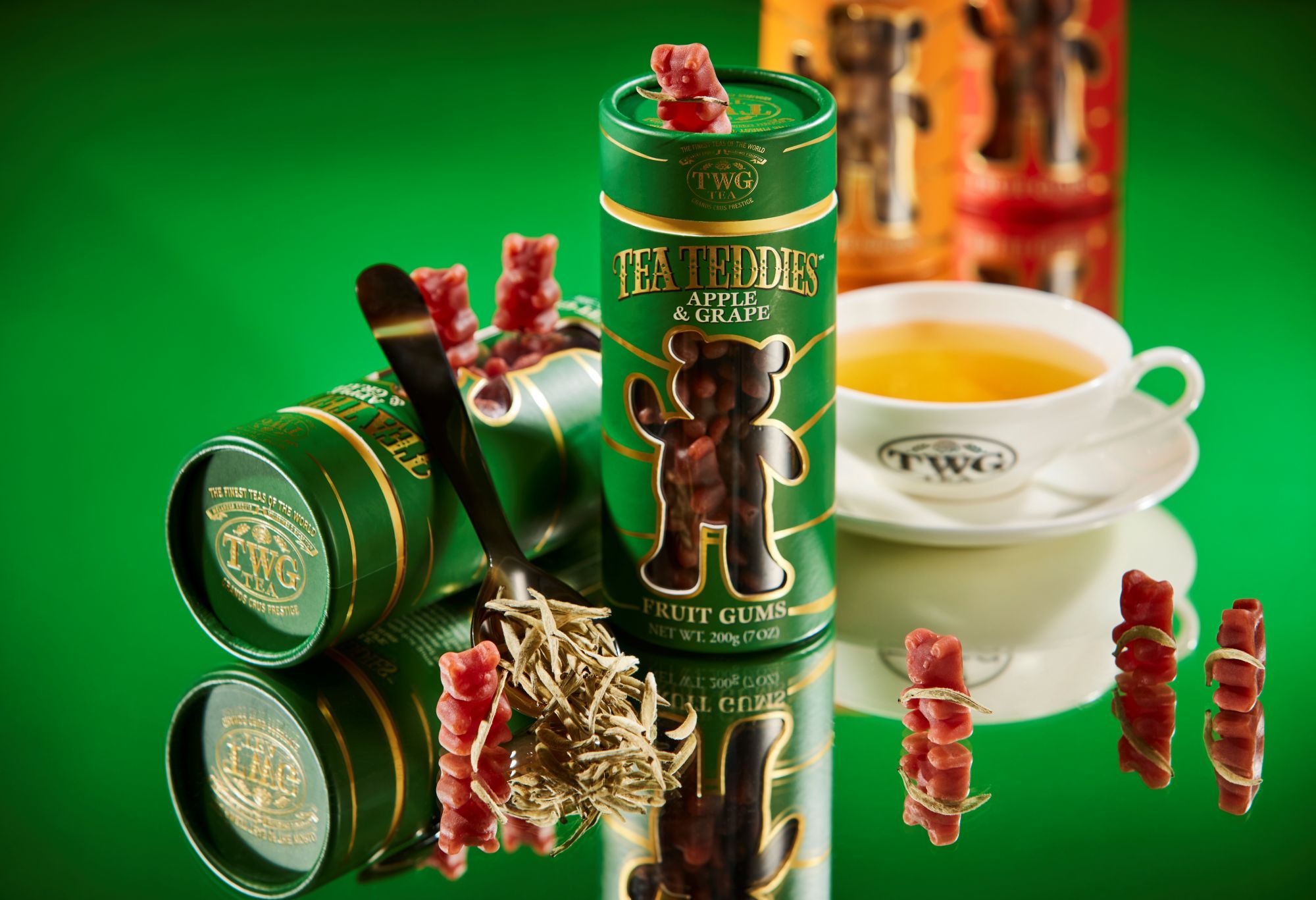 【日本未発売】TWG ティーダブリュージTeddies グミ 3つセット TWG Tea Teddies® 4店舗限定で販売開始