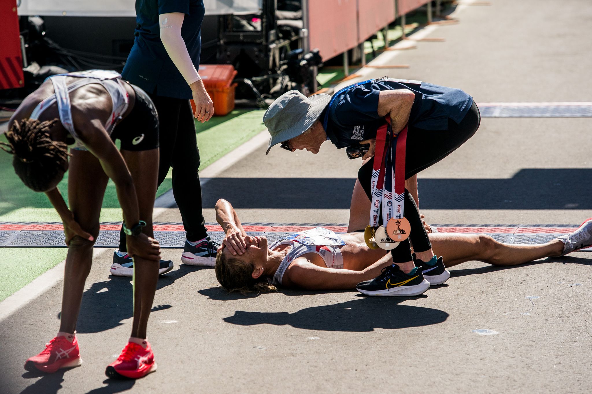 The Best Photos from the 2024 Olympic Marathon Trials