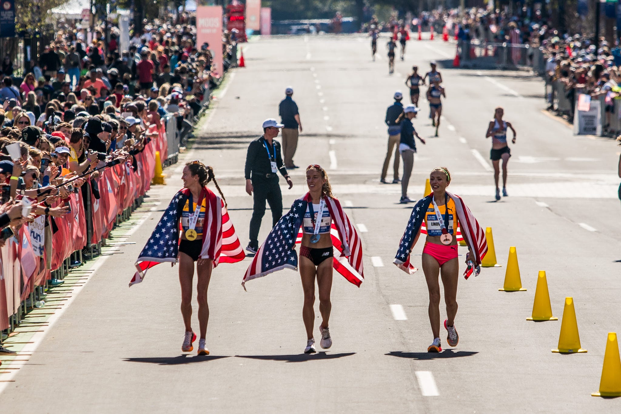 The Best Photos from the 2024 Olympic Marathon Trials