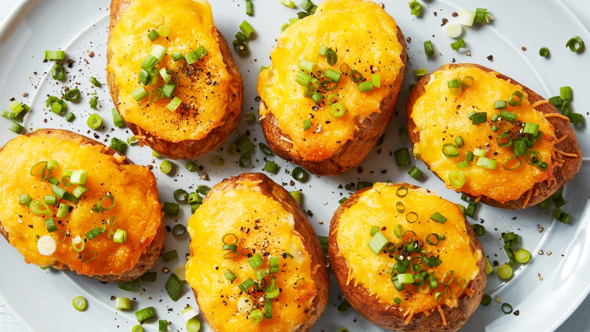Video player poster image preview for These Twice-Baked Potatoes Are The Creamiest You've Ever Had