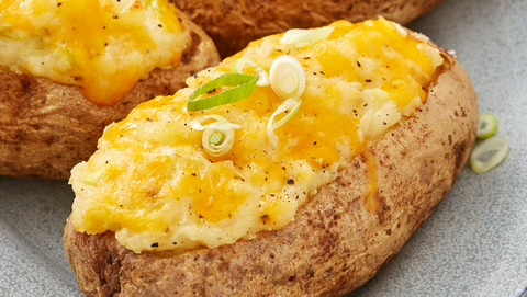 preview for These Twice Baked Potatoes Are The Creamiest You've Ever Had