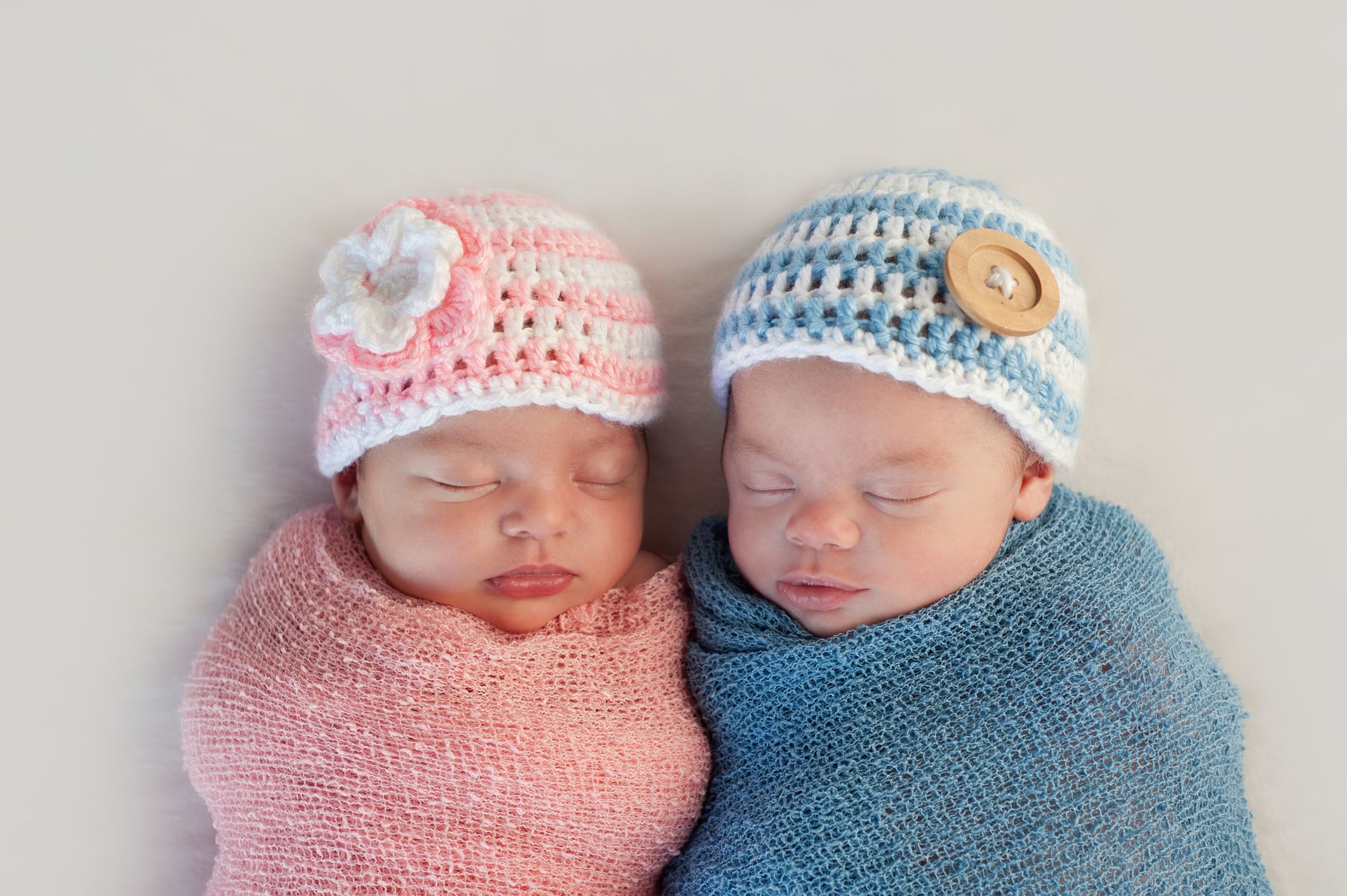 cute twin babies sleeping