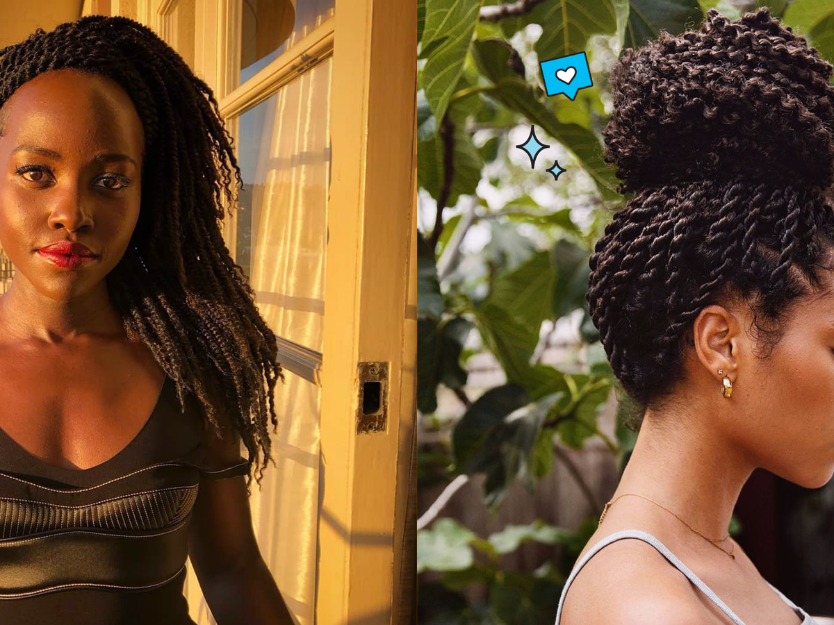 23 Natural Twist Hairstyles and Two Strand Twist Ideas for 2021